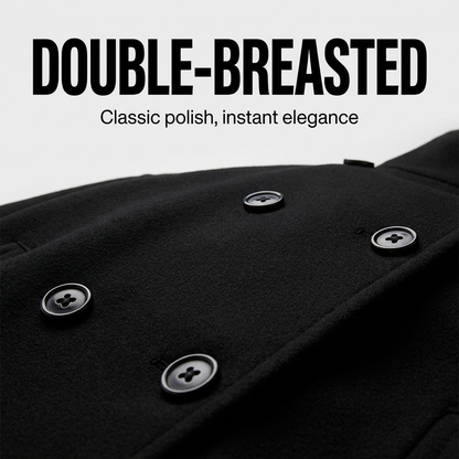 Hereswith Double-Breasted Short Coat