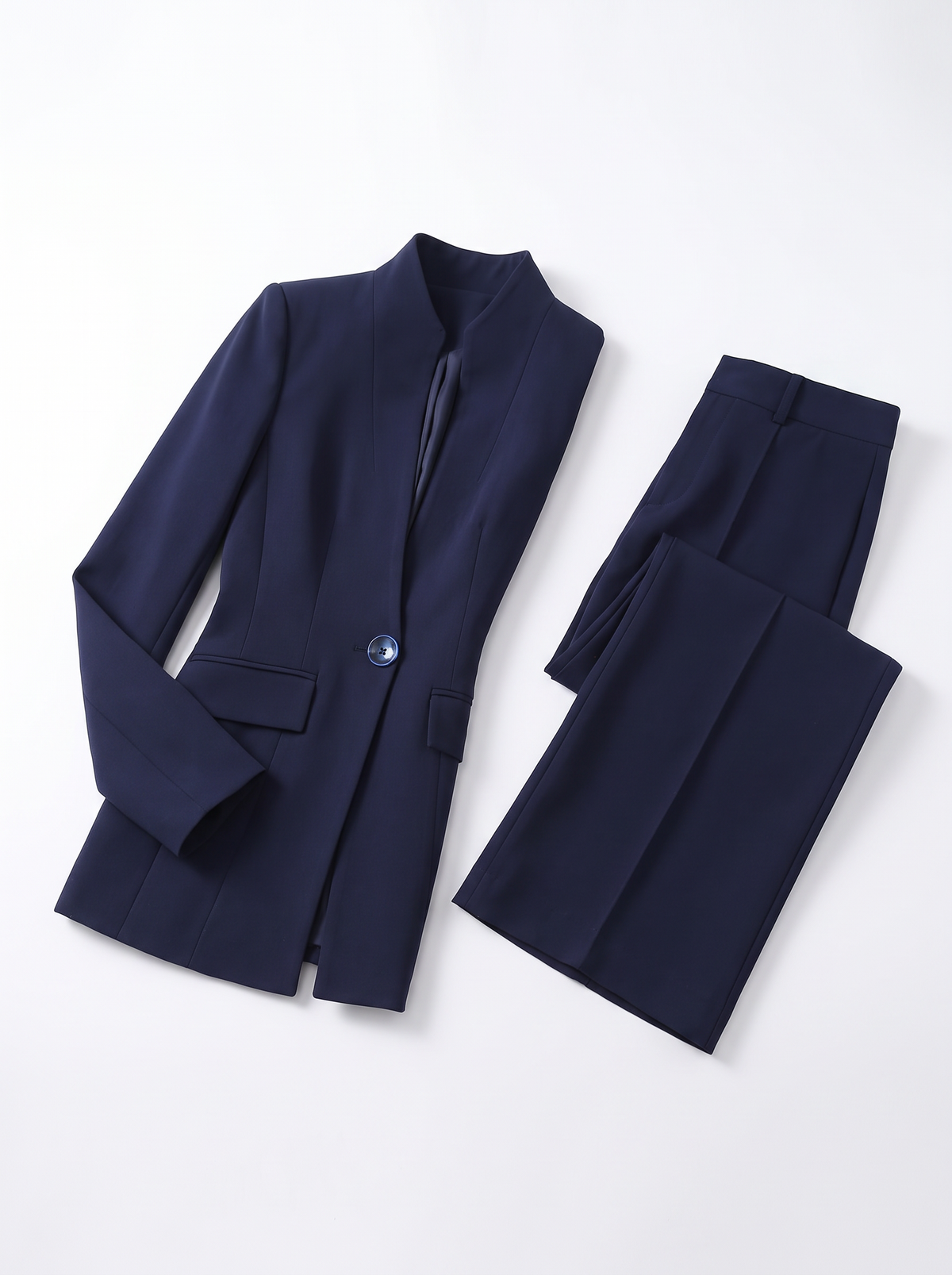 Ermessenda Blazer Suit Set with Long Sleeves slot2