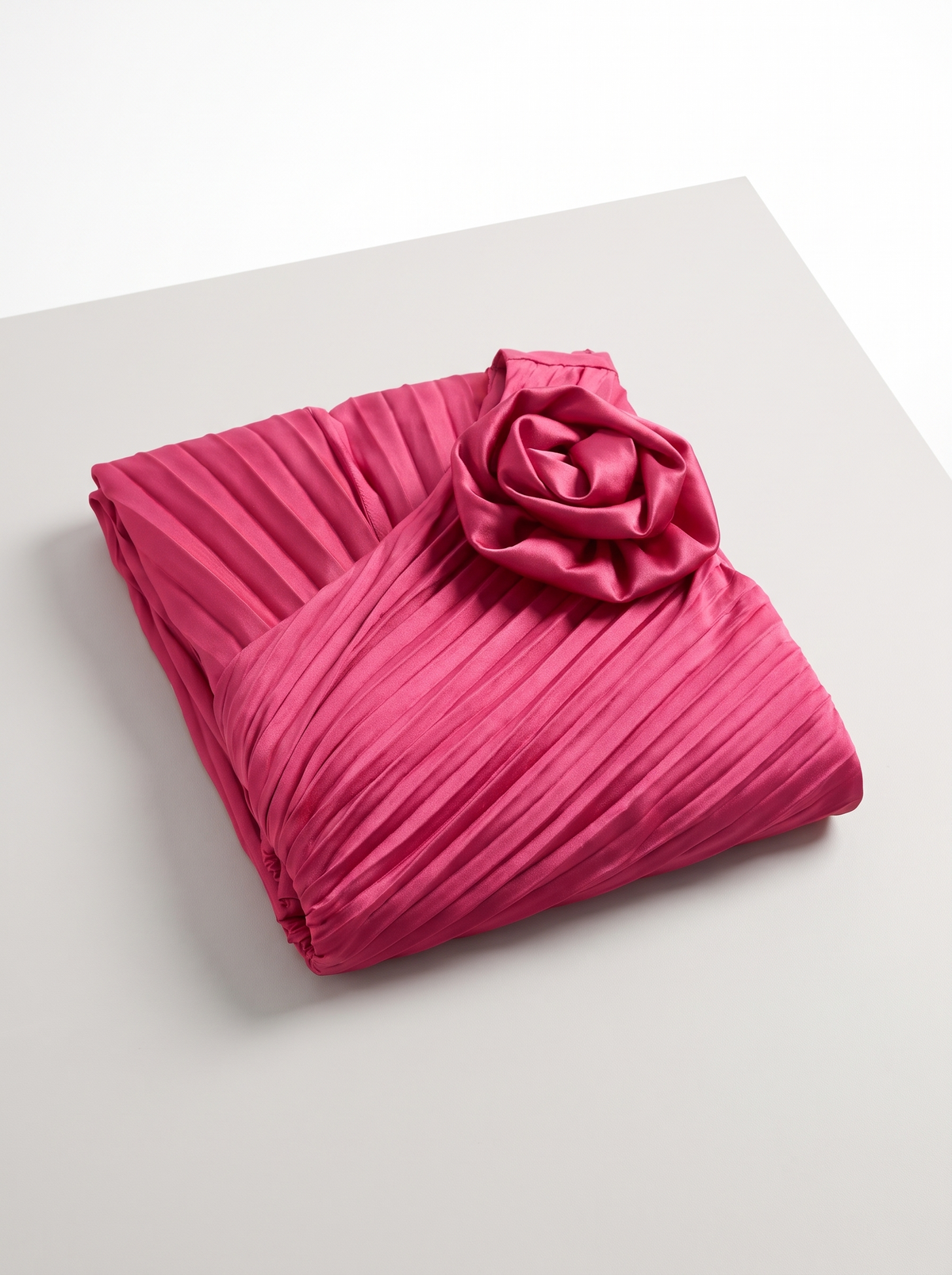 Sigrun Wedding Guest One-Shoulder Pleated Midi Dress slot2