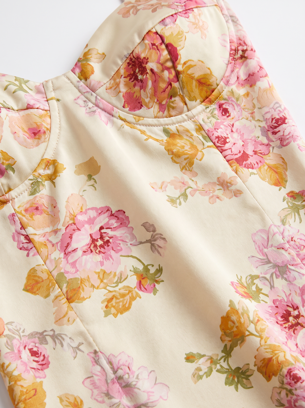 Irmgard Floral Wedding Guest Maxi Dress with Sweetheart Neckline slot3