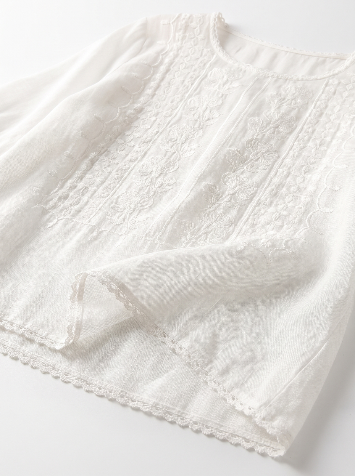 Grainne Floral Lace Relaxed Blouse slot3