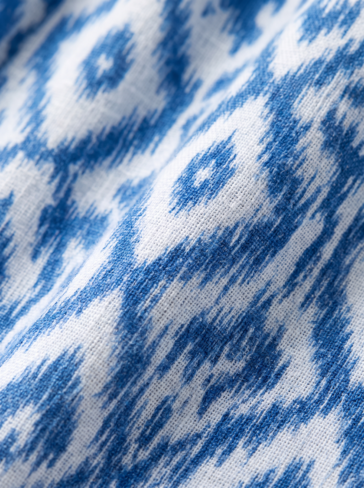 Laleh Ikat Print Boho Midi Dress slot1