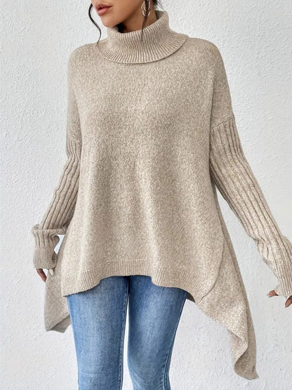 Bilihilde Oversized Turtleneck Sweater