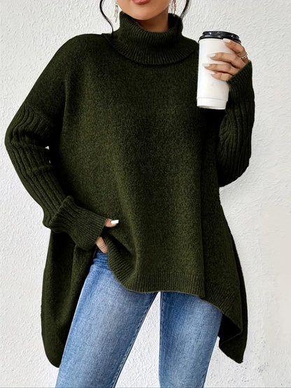 Bilihilde Oversized Turtleneck Sweater