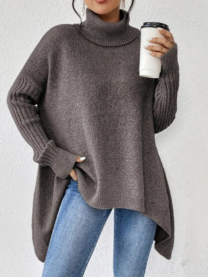 Bilihilde Oversized Turtleneck Sweater