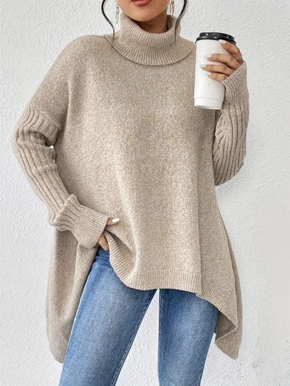 Bilihilde Oversized Turtleneck Sweater