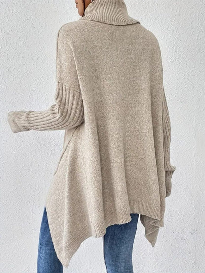 Bilihilde Oversized Turtleneck Sweater