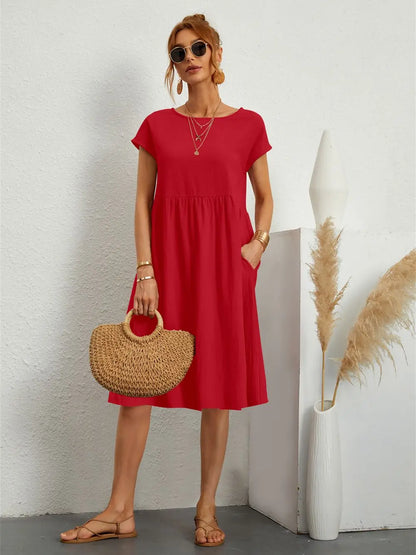 Anthousa A-Line Pocket Dress