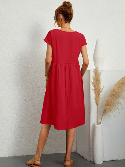 Anthousa A-Line Pocket Dress