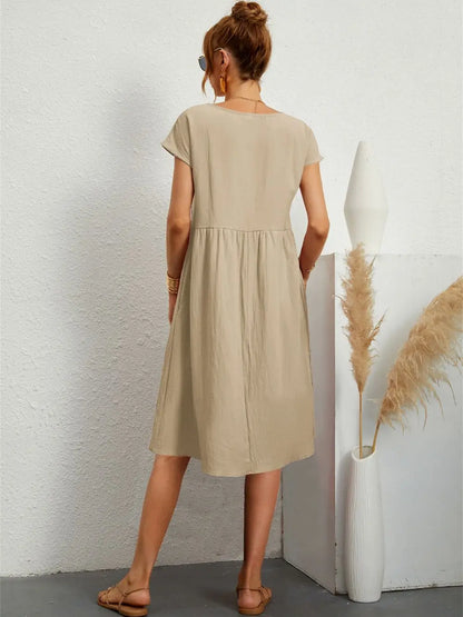 Anthousa A-Line Pocket Dress