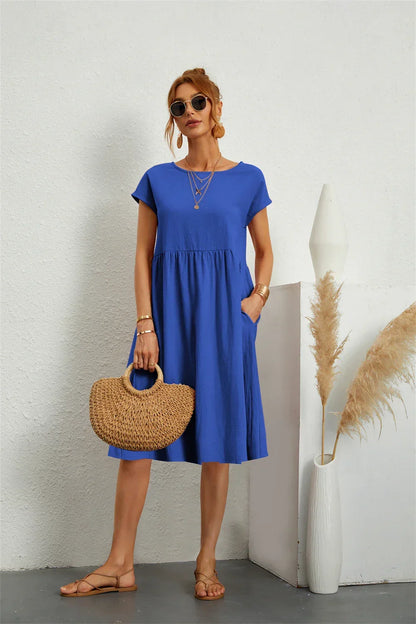 Anthousa A-Line Pocket Dress