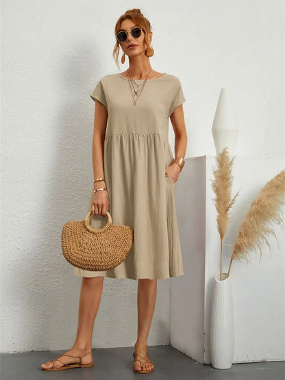 Anthousa A-Line Pocket Dress