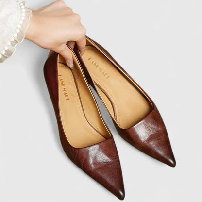 Isoarde Pointed Toe Block Heel Pumps