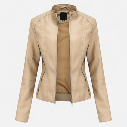 Terezia Cropped Zip-Up Jacket