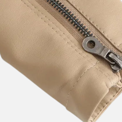 Terezia Cropped Zip-Up Jacket