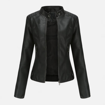 Terezia Cropped Zip-Up Jacket