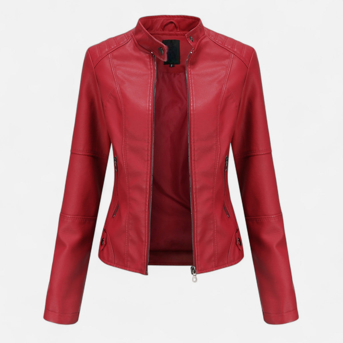 Terezia Cropped Zip-Up Jacket