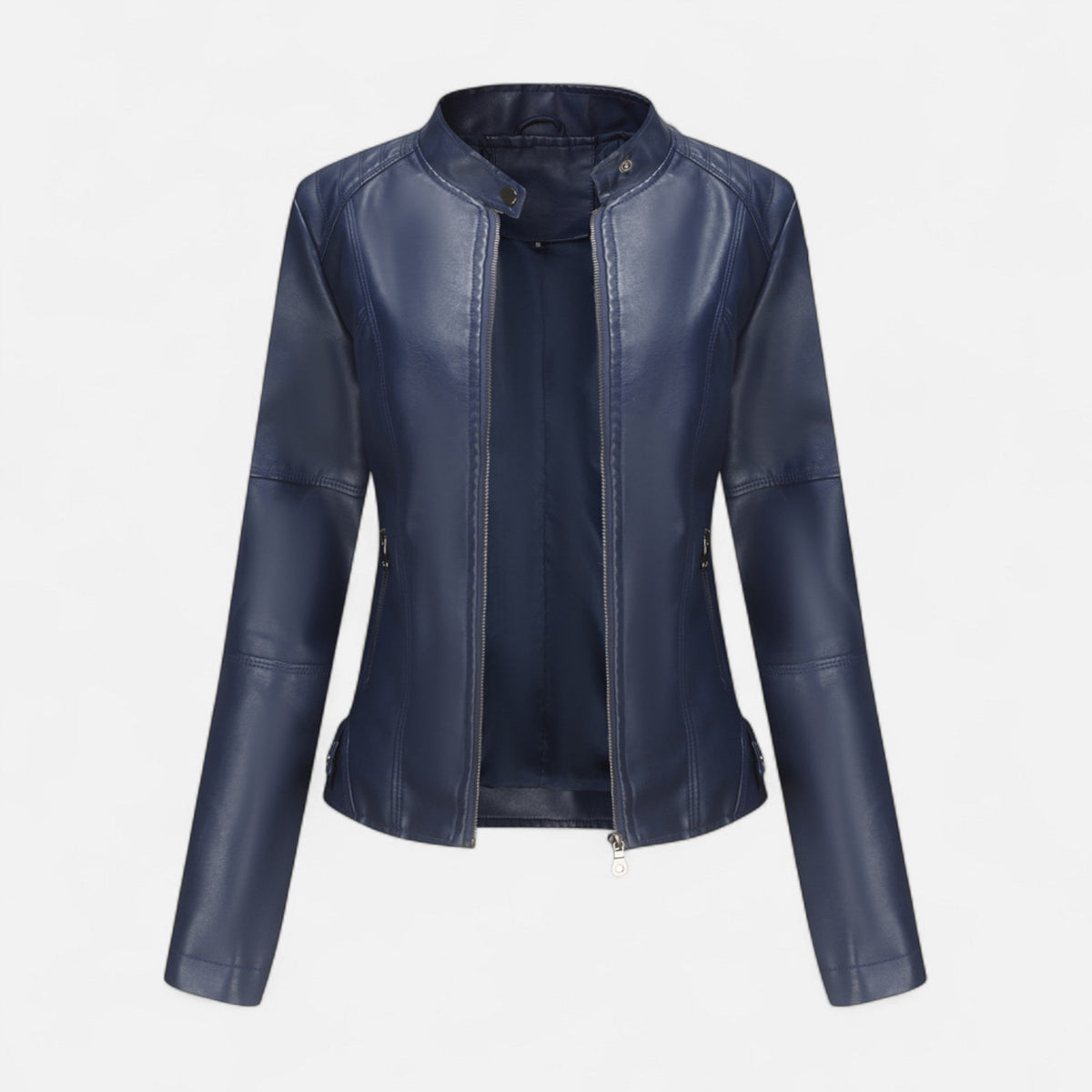 Terezia Cropped Zip-Up Jacket