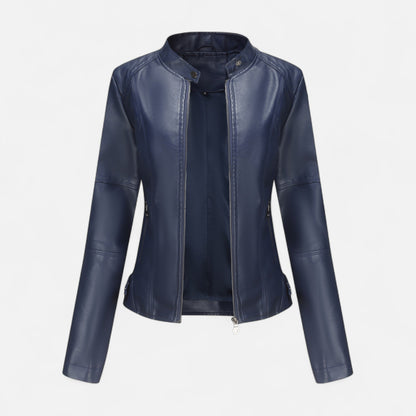 Terezia Cropped Zip-Up Jacket