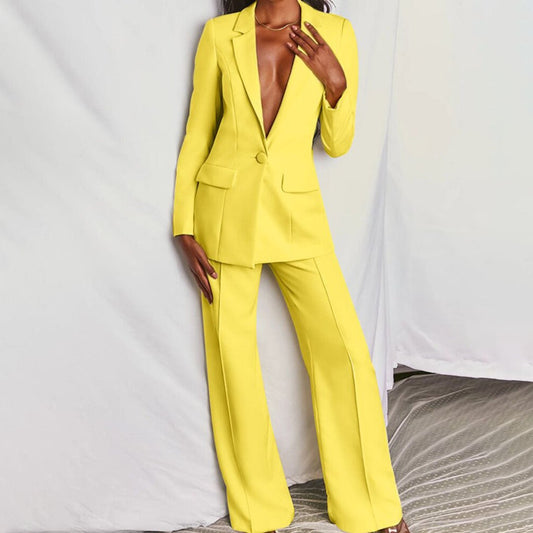 Sanceline Wide Leg Blazer Set
