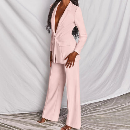 Sanceline Wide Leg Blazer Set