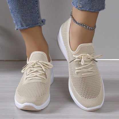 Modeste Knit Sneakers for Everyday, Lace-Up