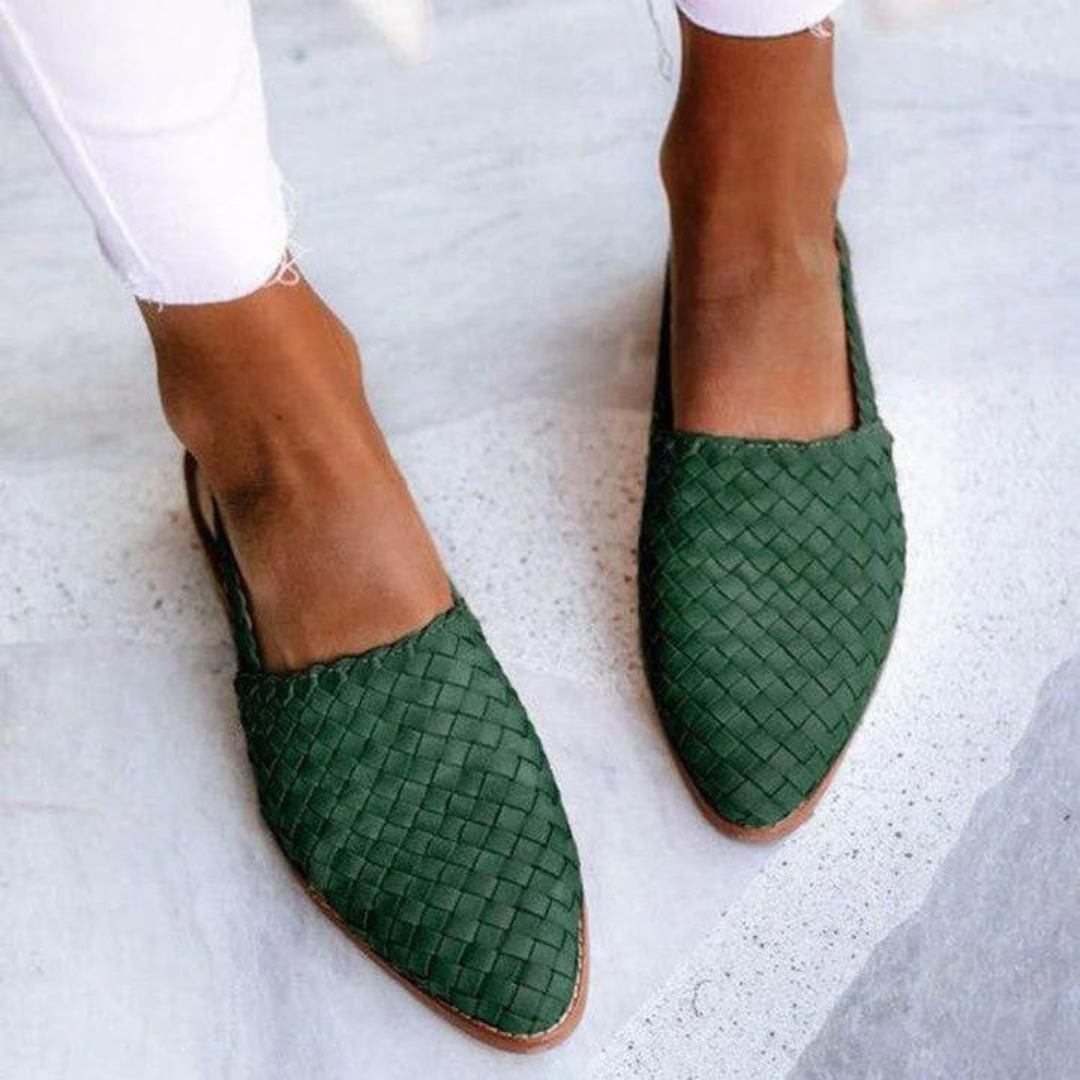 Nobuko Woven Ballet Flats