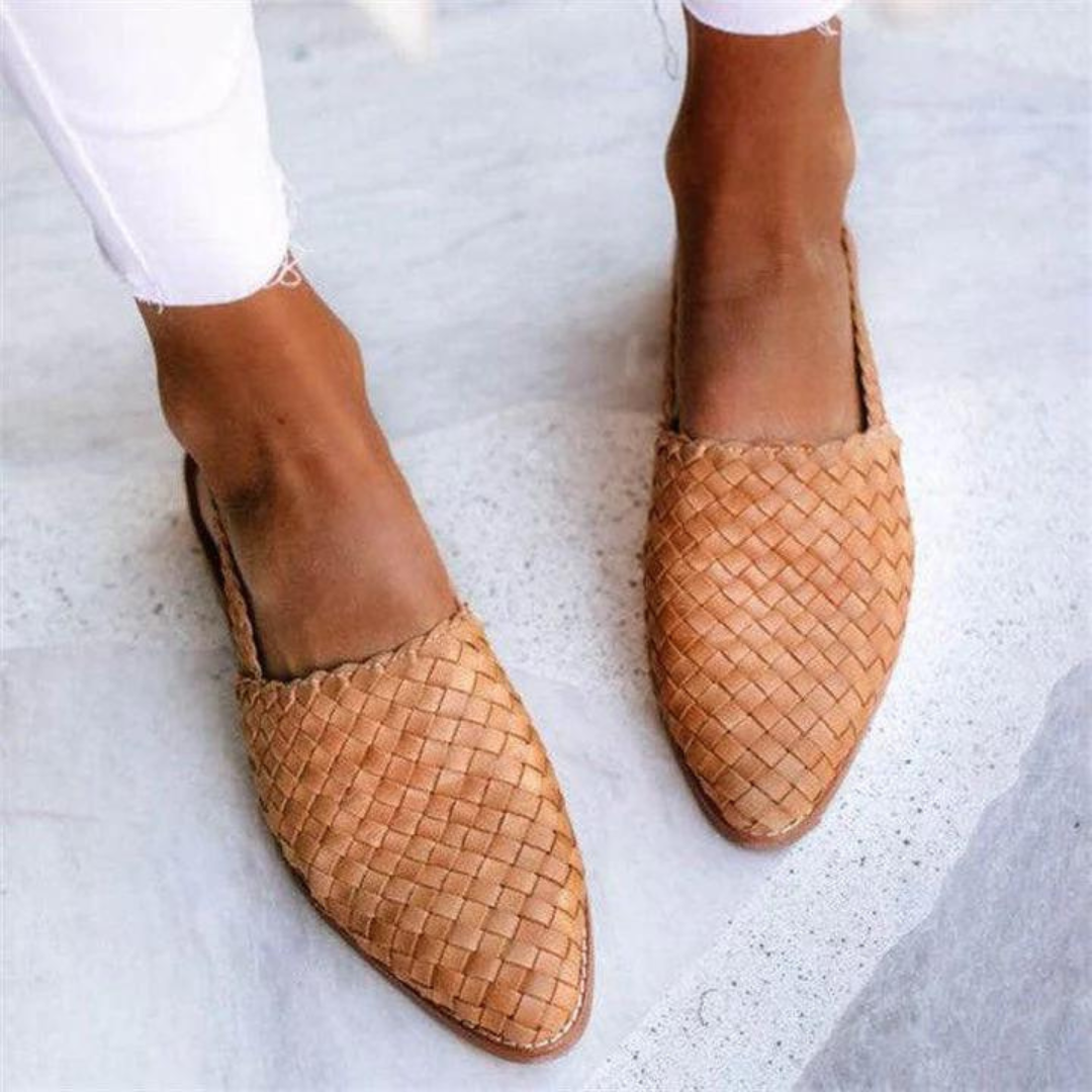 Nobuko Woven Ballet Flats