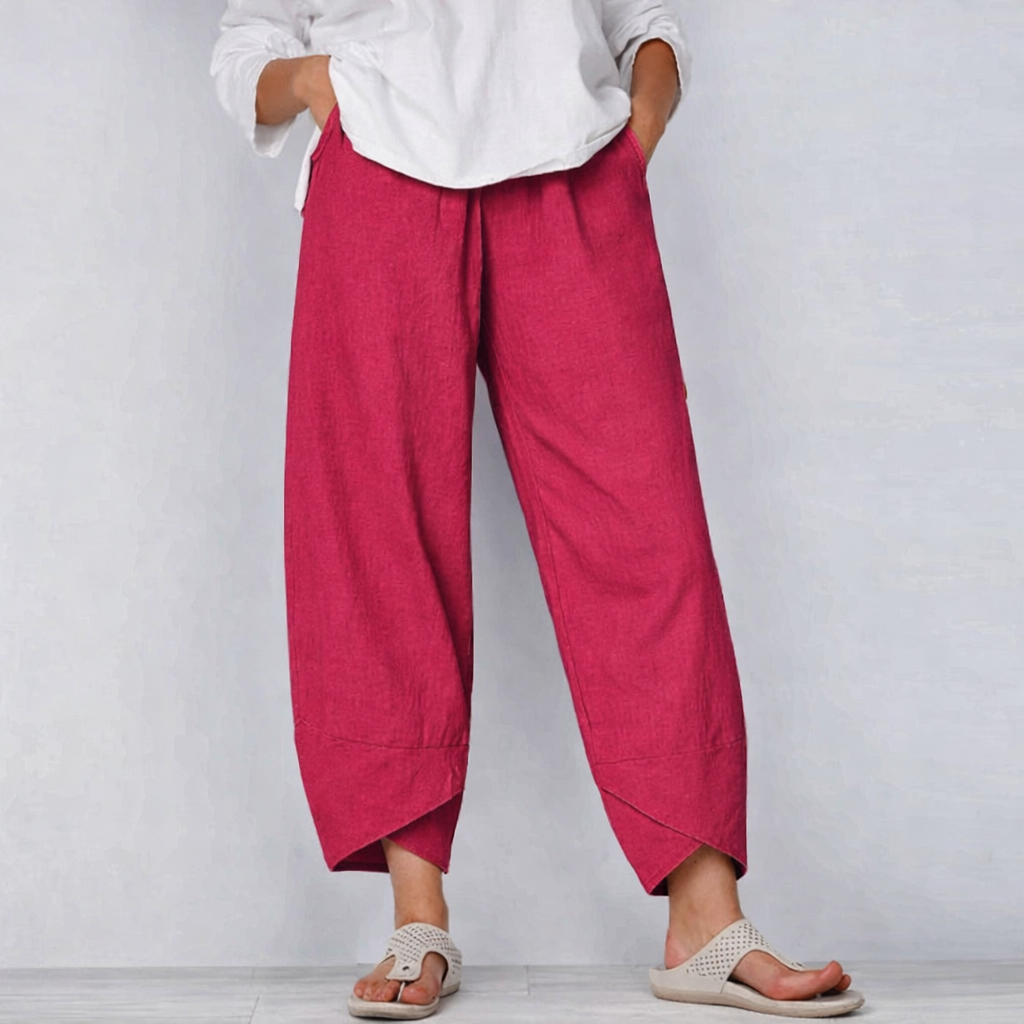 Gracinda Wide Leg Cropped Pants
