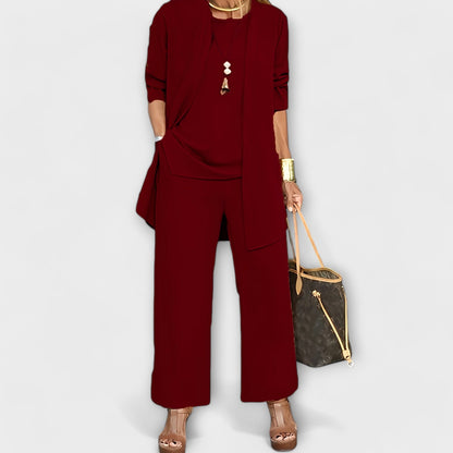 Vuillemette Wide Leg Three-Piece Set