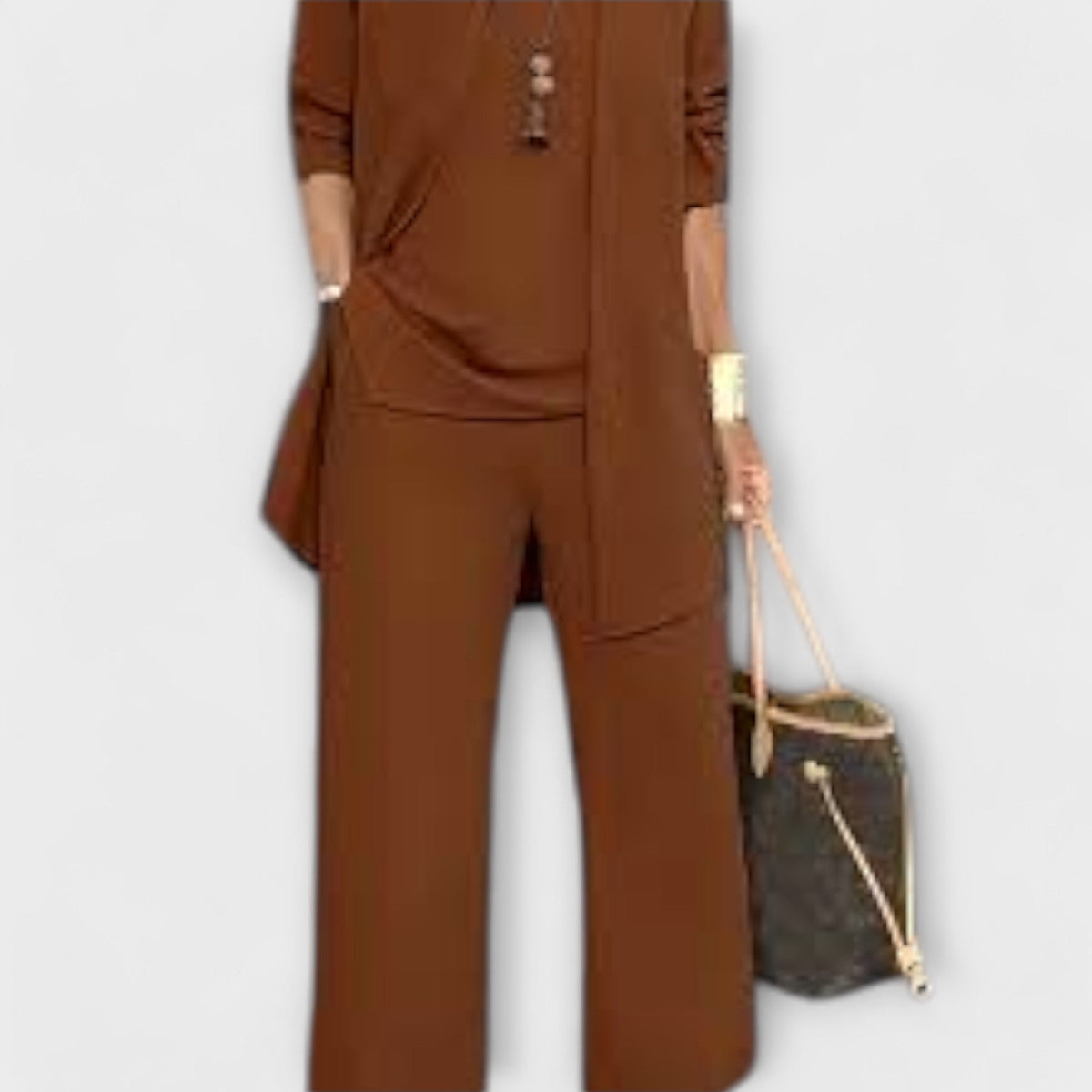 Vuillemette Wide Leg Three-Piece Set