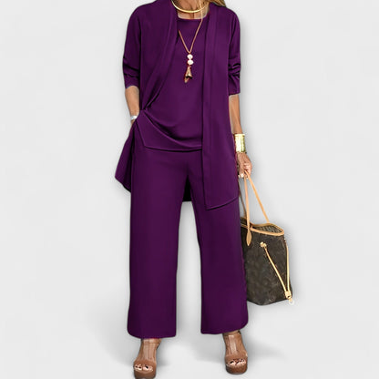 Vuillemette Wide Leg Three-Piece Set
