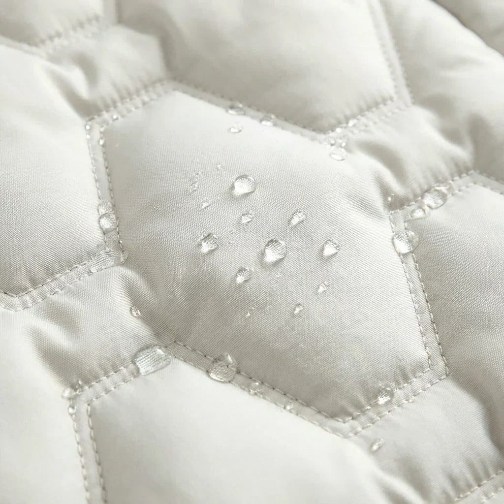 Ursuline Hooded Longline Quilted Coat for Winter