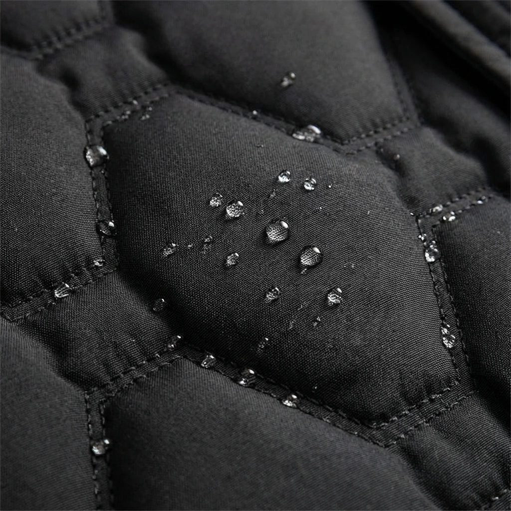 Ursuline Hooded Longline Quilted Coat for Winter