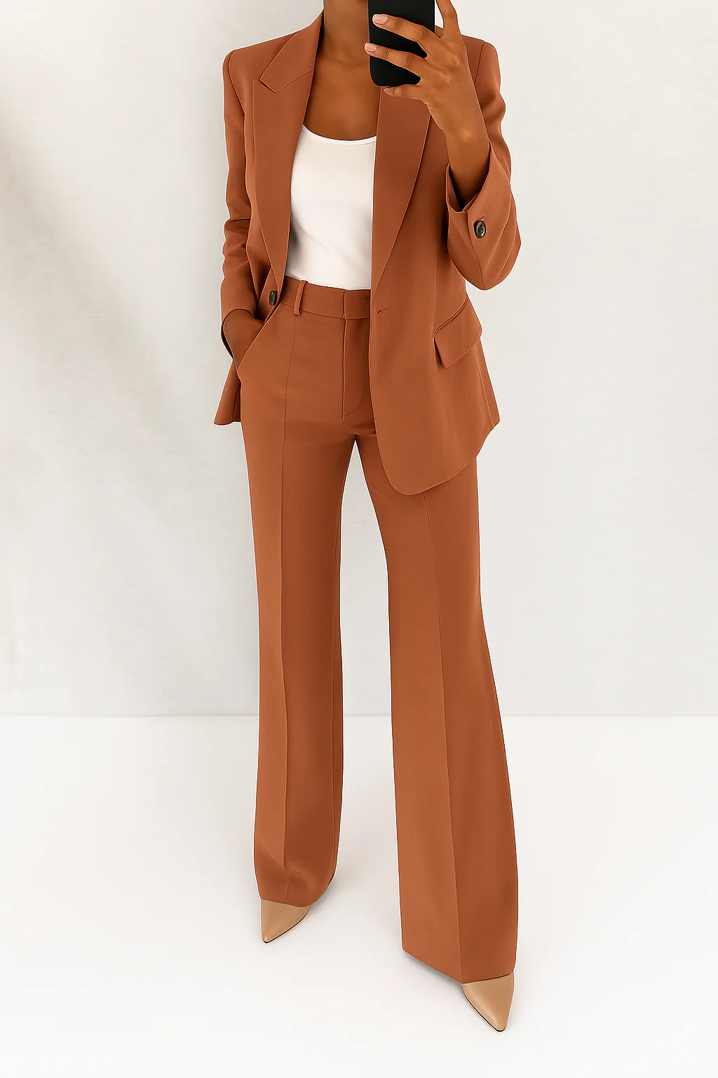 Halima Wide Leg Blazer Suit Set