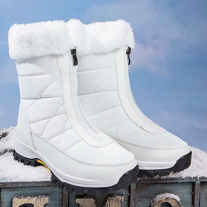 Joscelinde Faux Fur Cuff Snow Boots for Winter