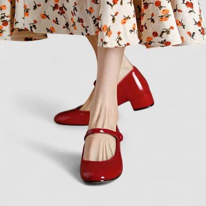 Ourseline Block Heel Mary Jane Shoes