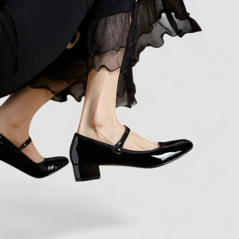 Ourseline Block Heel Mary Jane Shoes