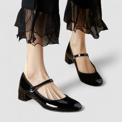 Ourseline Block Heel Mary Jane Shoes
