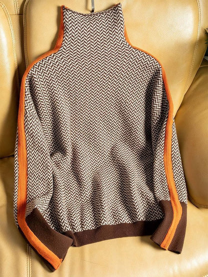 Osanna Chevron Knit Pullover