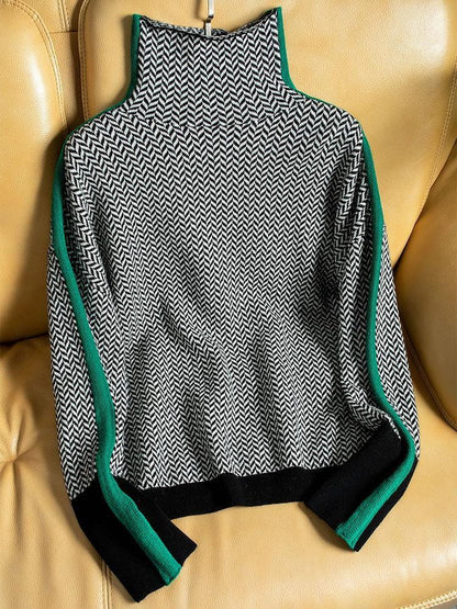 Osanna Chevron Knit Pullover