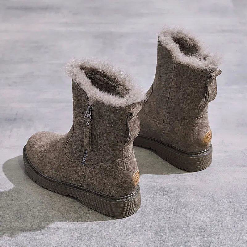 Mellisande Faux Fur Lined Snow Boots for Cold Days