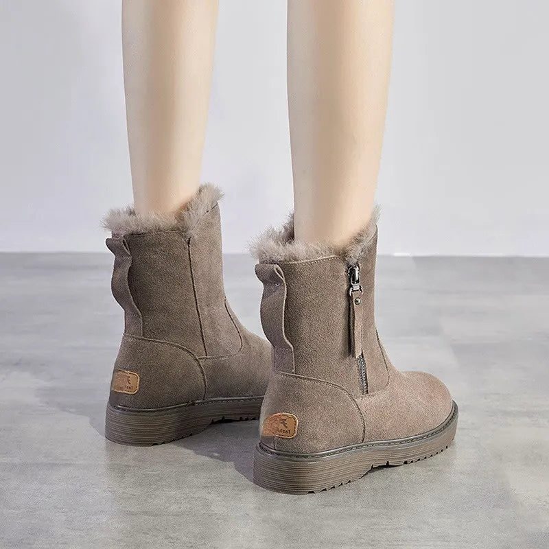 Mellisande Faux Fur Lined Snow Boots for Cold Days