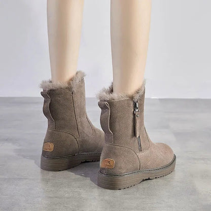 Mellisande Faux Fur Lined Snow Boots for Cold Days