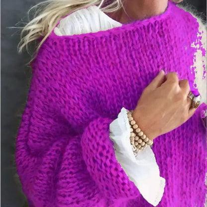 Isembourg Brushed Halo Oversized Sweater