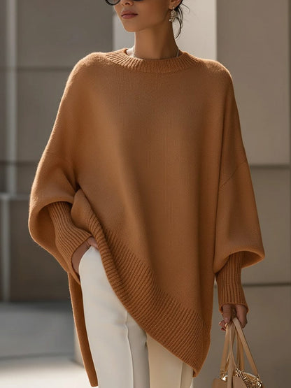 Petronel Ribbed Knit Longline Pullover