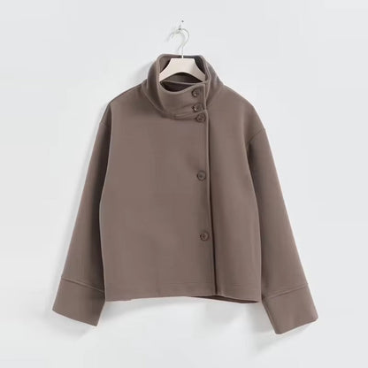 Hereswith Double-Breasted Short Coat