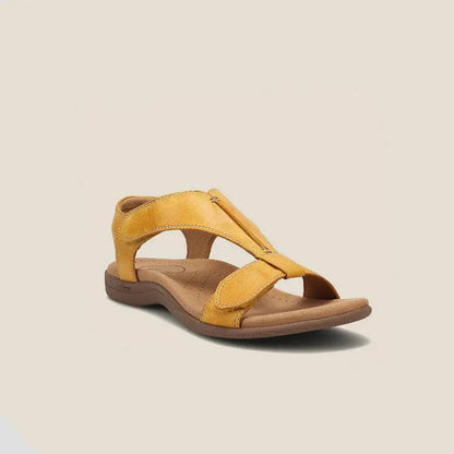 Haremburge Open Toe Velcro Strap Sandals