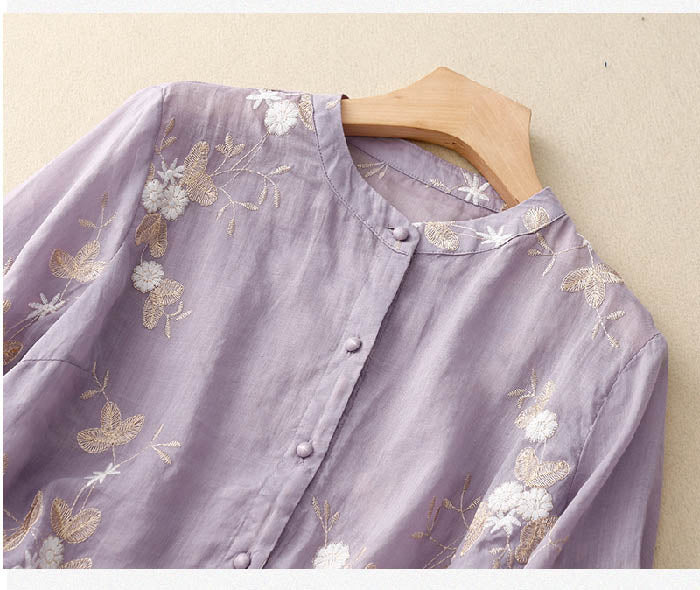Blodwen Floral Lightweight Blouse