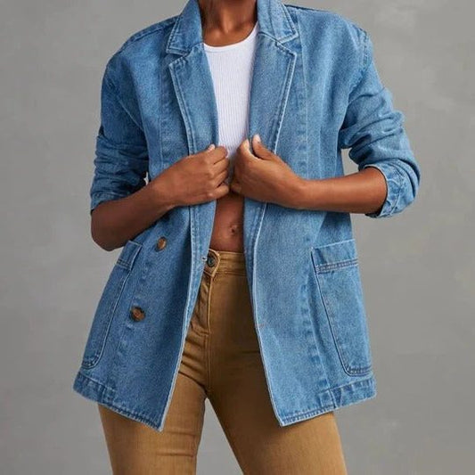 Juliana Oversized Denim Jacket